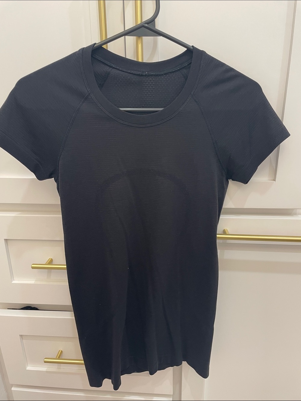 lululemon athletica Black Short-Sleeve swiftly tech Tee